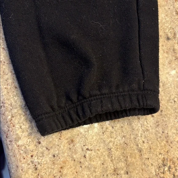 ♥️ WOMENS Calvin Klein BLACK Joggers with White Drawcord AND LOGO! - Picture 3 of 5